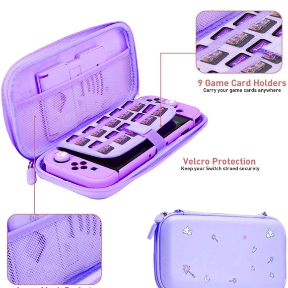 Accessories Bundle for Nintendo Switch OLED - YOOWA girly Accessory Kit NS Oled - Picture 2 of 4